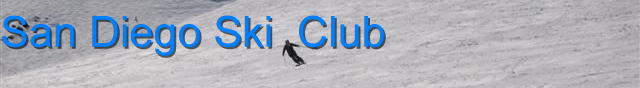 San Diego Ski Club banner